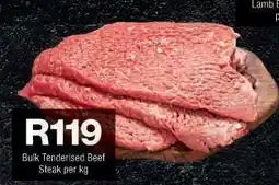 Checkers Bulk Tenderised Beef Steak offer