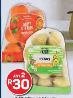 Pick n Pay PnP Soft Citrus or Kidz Pears offer