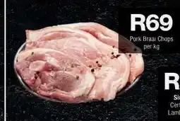 Checkers PORK BRAAI CHOPS offer