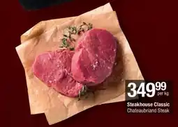 Checkers Steakhouse Classic Chateaubriand Steak offer