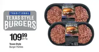 Checkers Texas Style Burger Patties offer