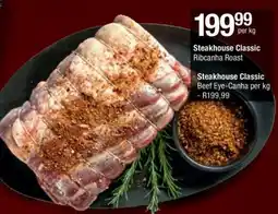 Checkers Steakhouse Classic Ribcanha Roast offer