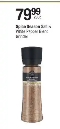 Checkers Spice Season Salt & White Pepper Blend Grinder offer