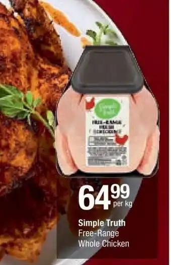 Checkers Simple Truth Free-Range Whole Chicken offer