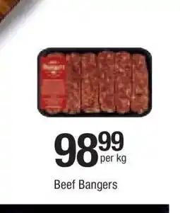 Checkers BEEF BANGERS offer