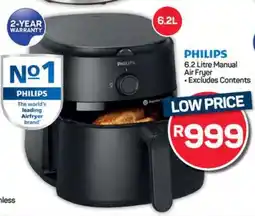 Pick n Pay Philips 6.2 Litre Manual Air Fryer offer