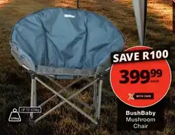 Checkers BushBaby Mushroom Chair offer