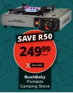 Checkers BushBaby Portable Camping Stove offer