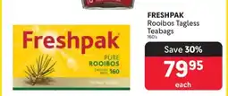 Makro FRESHPAK Rooibos Tagless Teabags 160's offer
