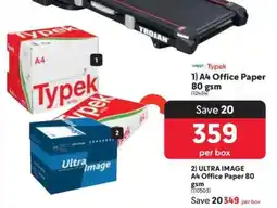 Makro Typek A4 Office Paper 80 gsm offer
