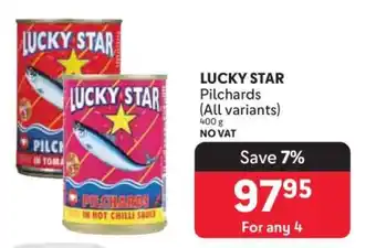 Makro LUCKY STAR PILCHARDS offer