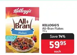 Makro Kellogg's All Bran Flakes offer