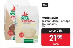 Makro White Star Instant Maize Porridge All Variants offer