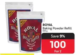 Makro ROYAL BAKING POWDER REFILL offer