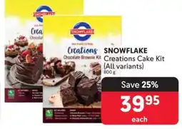 Makro SNOWFLAKE Creations Cake Kit (All variants) offer