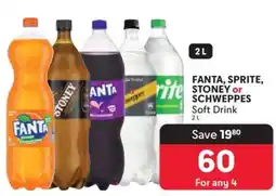 Makro FANTA, SPRITE, STONEY or SCHWEPPES offer