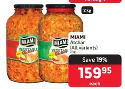 Makro MIAMI Atchar (All variants) offer