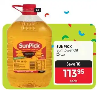 Makro SUNPICK Sunflower Oil offer