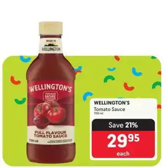 Makro Wellington's Tomato Sauce offer
