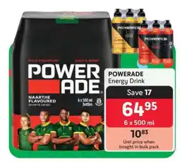 Makro POWERADE Energy Drink offer