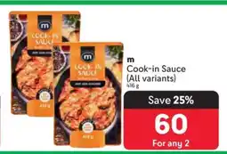 Makro Cook-in Sauce (All variants) offer