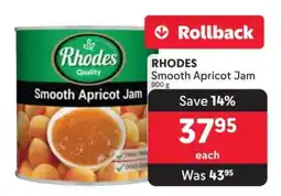 Makro Rhodes Smooth Apricot Jam offer