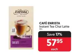 Makro CAFÉ ENRISTA Instant Tea Chai Latte offer