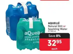 Makro AQUELLÉ Natural Still or Sparkling Water offer