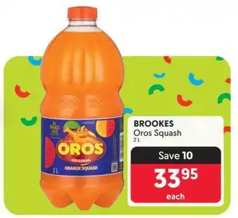Makro Brookes Oros Squash offer