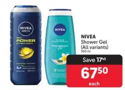 Makro NIVEA Shower Gel (All variants) offer