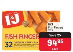 Makro I&J Fish Fingers offer