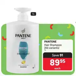 Makro PANTENE Hair Shampoo (All variants) 1L offer
