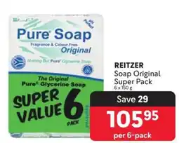 Makro REITZER Soap Original Super Pack offer