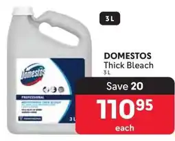 Makro Domestos Thick Bleach offer