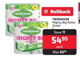 Makro TWINSAVER Mighty Big Roller Towel offer