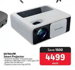 Makro ULTRALINK Smart Projector offer