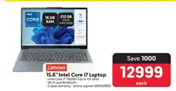 Makro Lenovo 15.6” Intel Core i7 Laptop offer