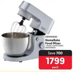 Makro KENWOOD Homebake Food Mixer offer