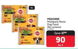 Makro PEDIGREE Multipack Moist Dog Food (All variants) offer