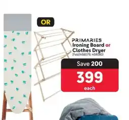 Makro PRIMARIES Ironing Board or Clothes Dryer offer
