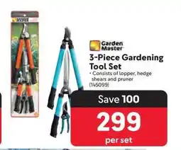 3-Piece Gardening Tool Set