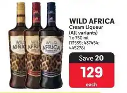 Makro Wild Africa Cream Liqueur offer
