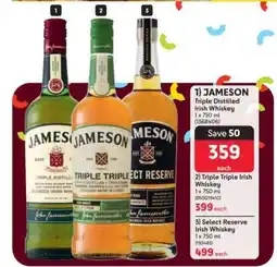 Makro Jameson Triple Distilled Irish Whiskey offer
