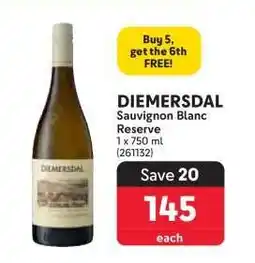 Makro Diemersdal Sauvignon Blanc Reserve offer