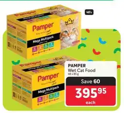 Makro PAMPER Wet Cat Food offer