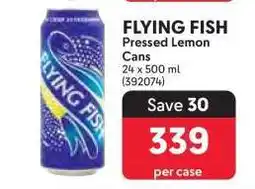 Makro FLYING FISH Pressed Lemon Cans offer