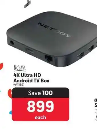 Makro 4K Ultra HD Android TV Box offer