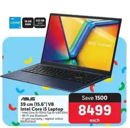 Makro ASUS 39 cm (15.6) VB Intel Core i5 Laptop offer
