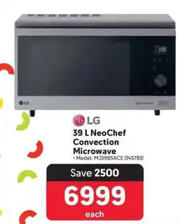 Makro LG 39 L NeoChef Convection Microwave offer