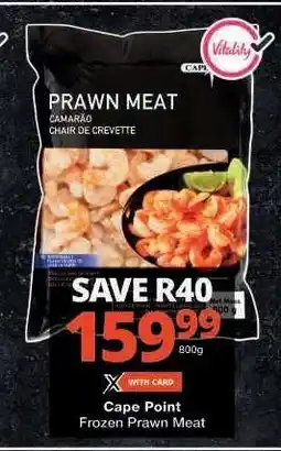 Checkers Cape Point Frozen Prawn Meat offer